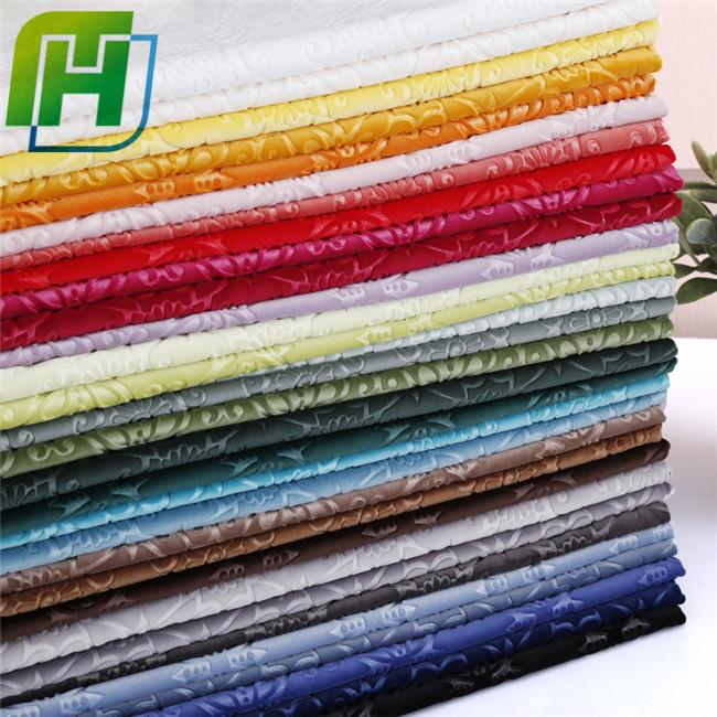 colors of embossed velvet fabric