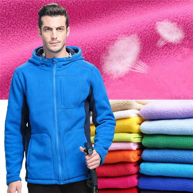 polar fleece fabric for garment