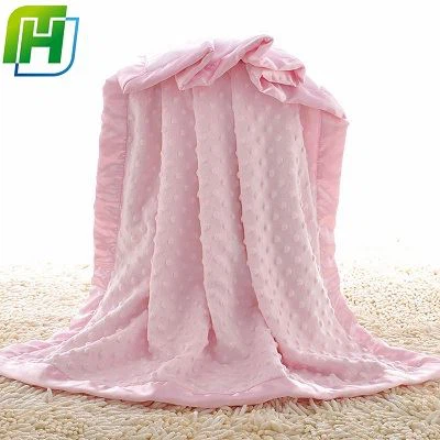 minky dots blankets (2)