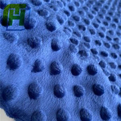 Tessuto Minky Dot piccolo magazzino MOQ
