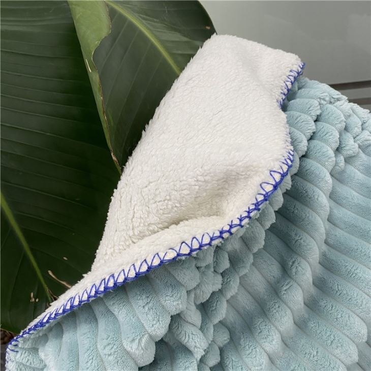 Stripe Fleece Blanket