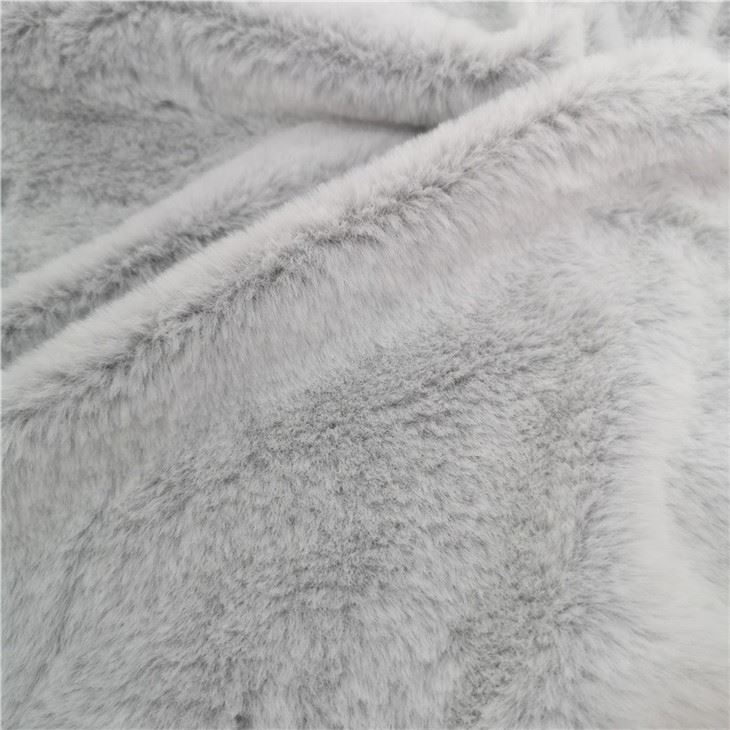 Rabbit Faux fur Fleece Fabric