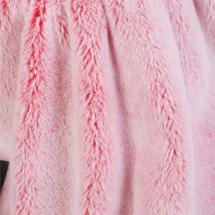 Rabbit Faux fur Fleece Fabric